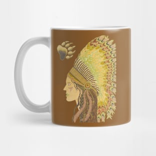 Golden Headdress Mug